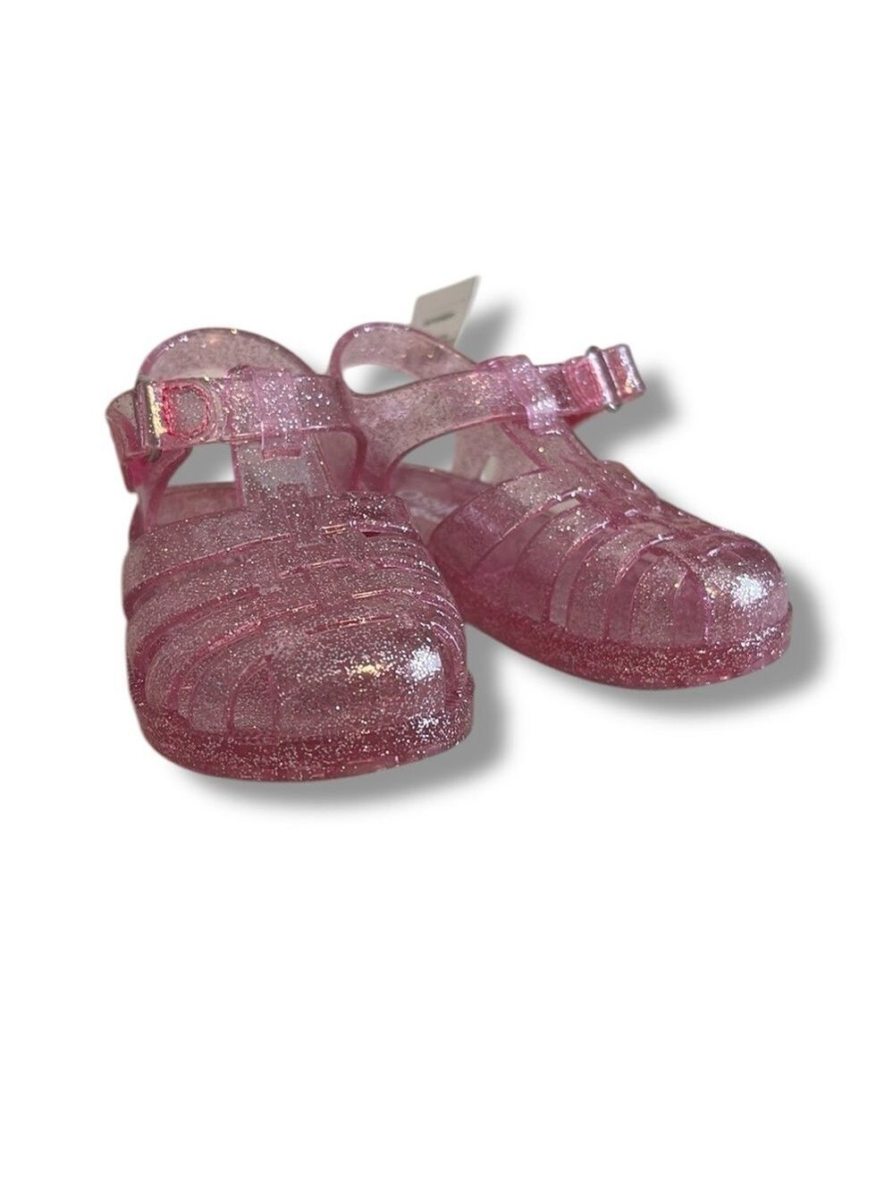 Osh Kosh B’Gosh Kids Sandals Pink Glitter Toddler Size 5